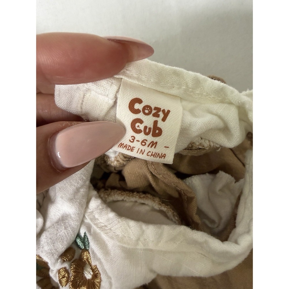 Lot 7 Pc Baby Girl Clothes 3-6M Peek Old Navy Carter's Janie & Jack‎ - Picture 11 of 11